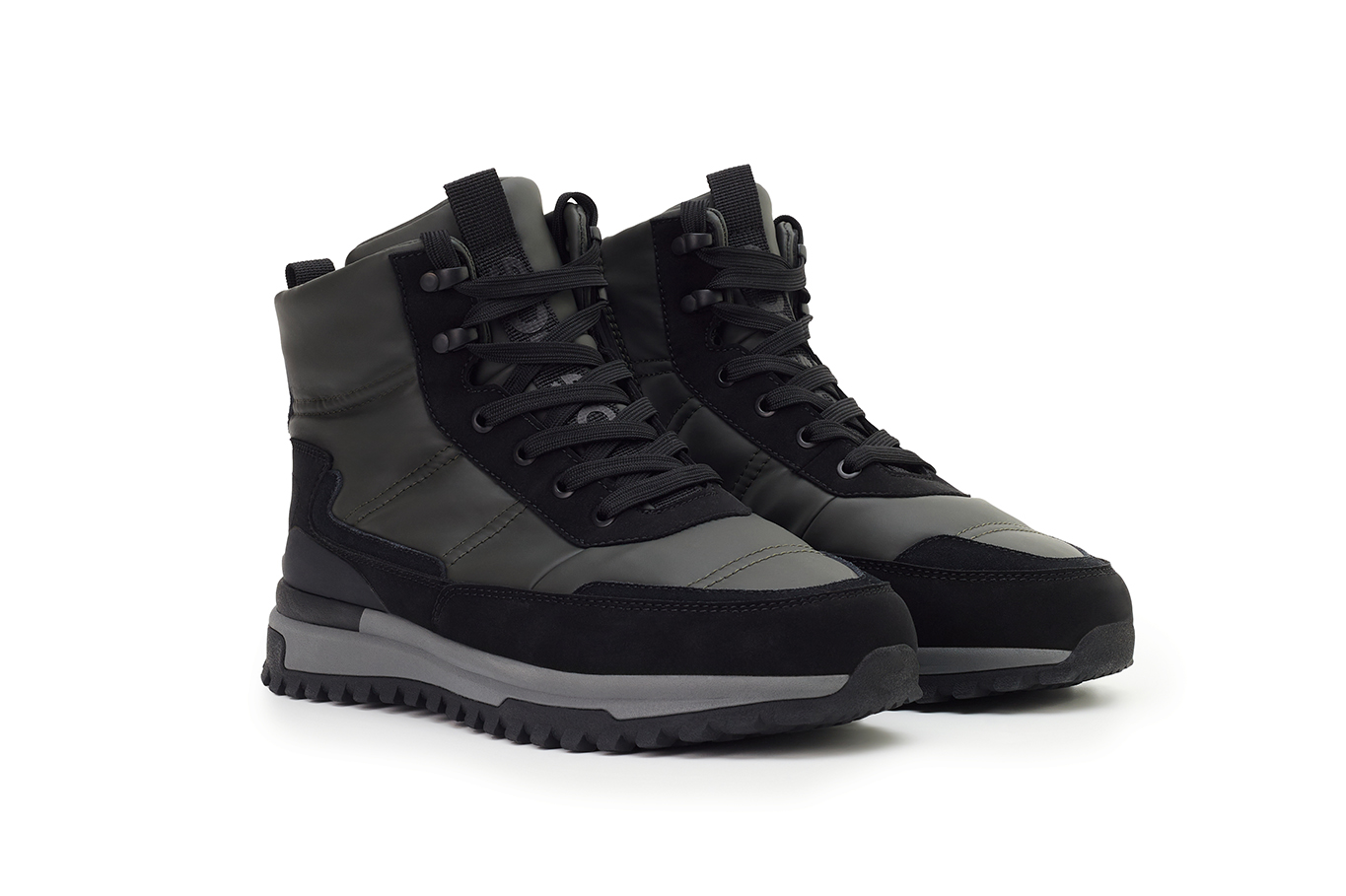 ботинки 31269AM-0212 хаки сигма, фото 2